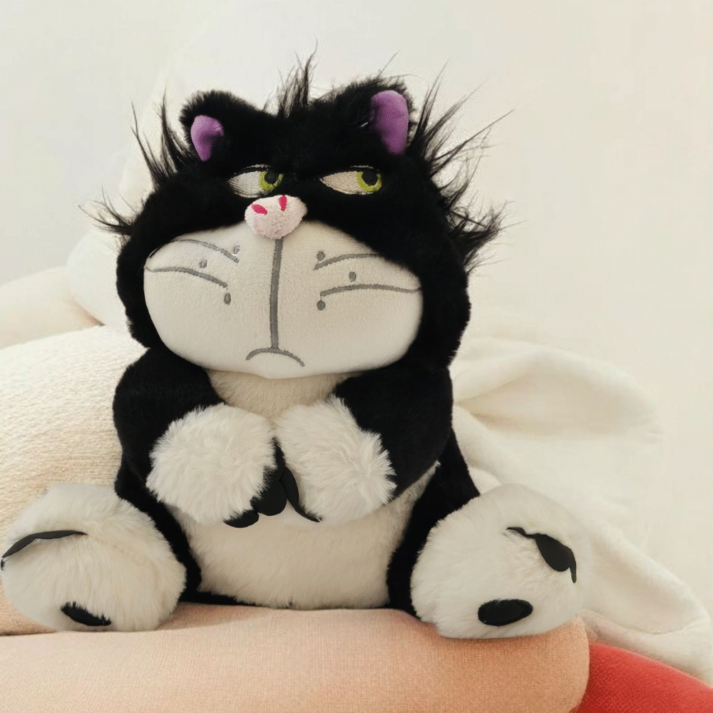 Bublebums Angry Cat Plush Toy | Plush Soft Toys – 30 cm