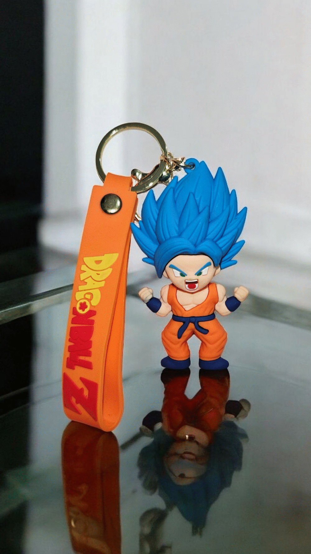 Bublebums Super Hero Goku Dragon Ball Z Anime 3D Silicon Keychain | Anime Keychain