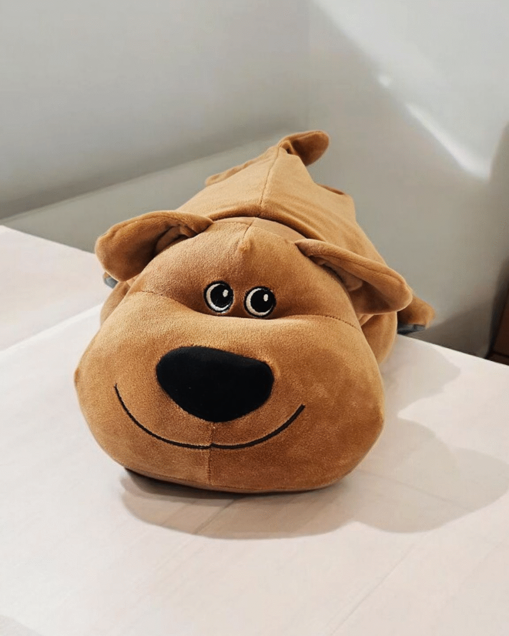 Bublebums Supersoft Reversible Dog | Plush Soft Toys – 40 cm