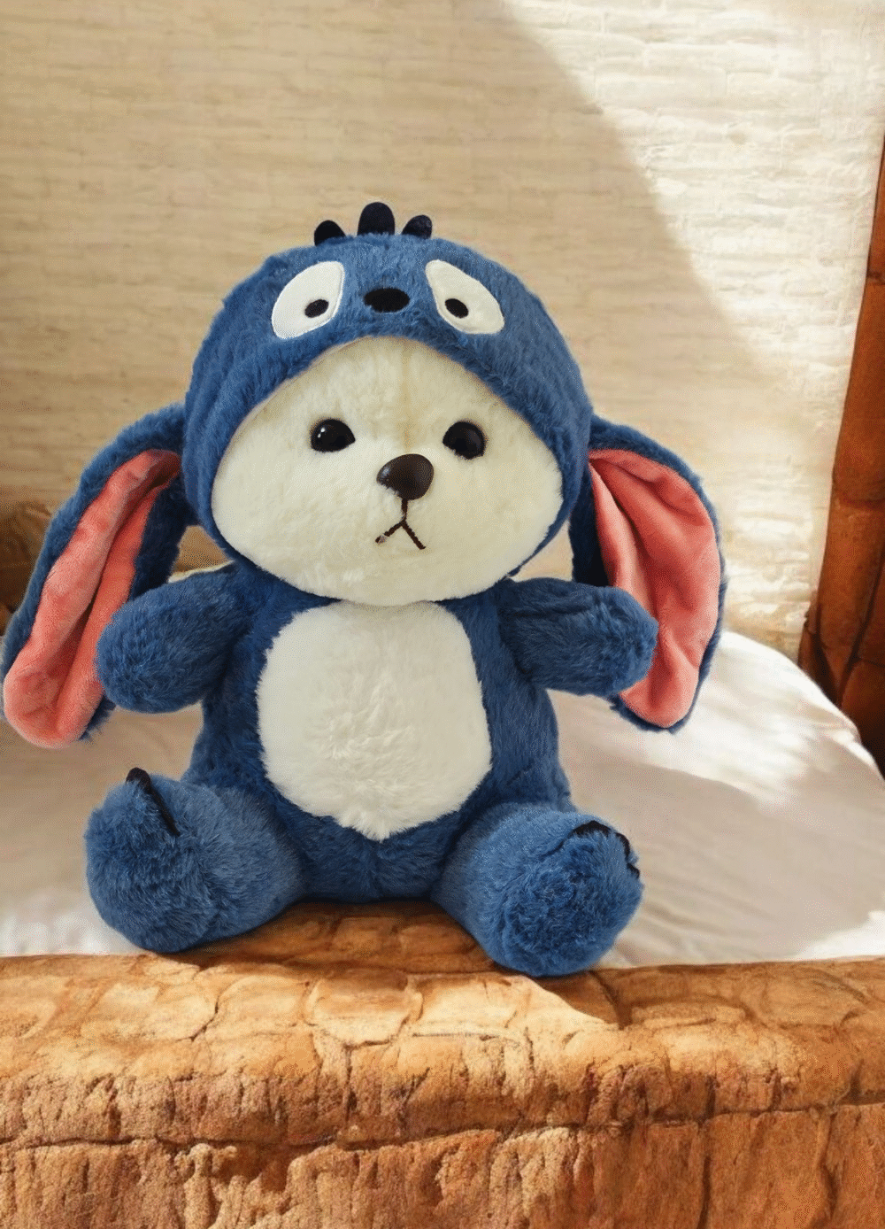 Bublebums Stitch Lena Bear | Plush Soft Toys – 35 cm - Image 2